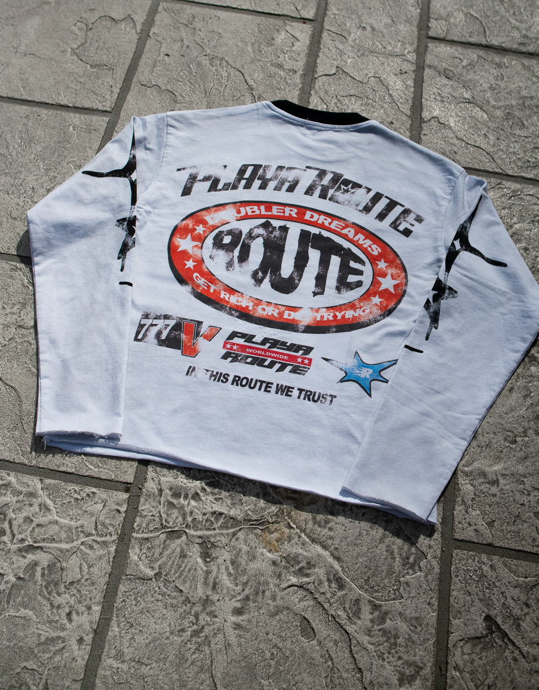 One Route LongSleeve (Rhinestones)
