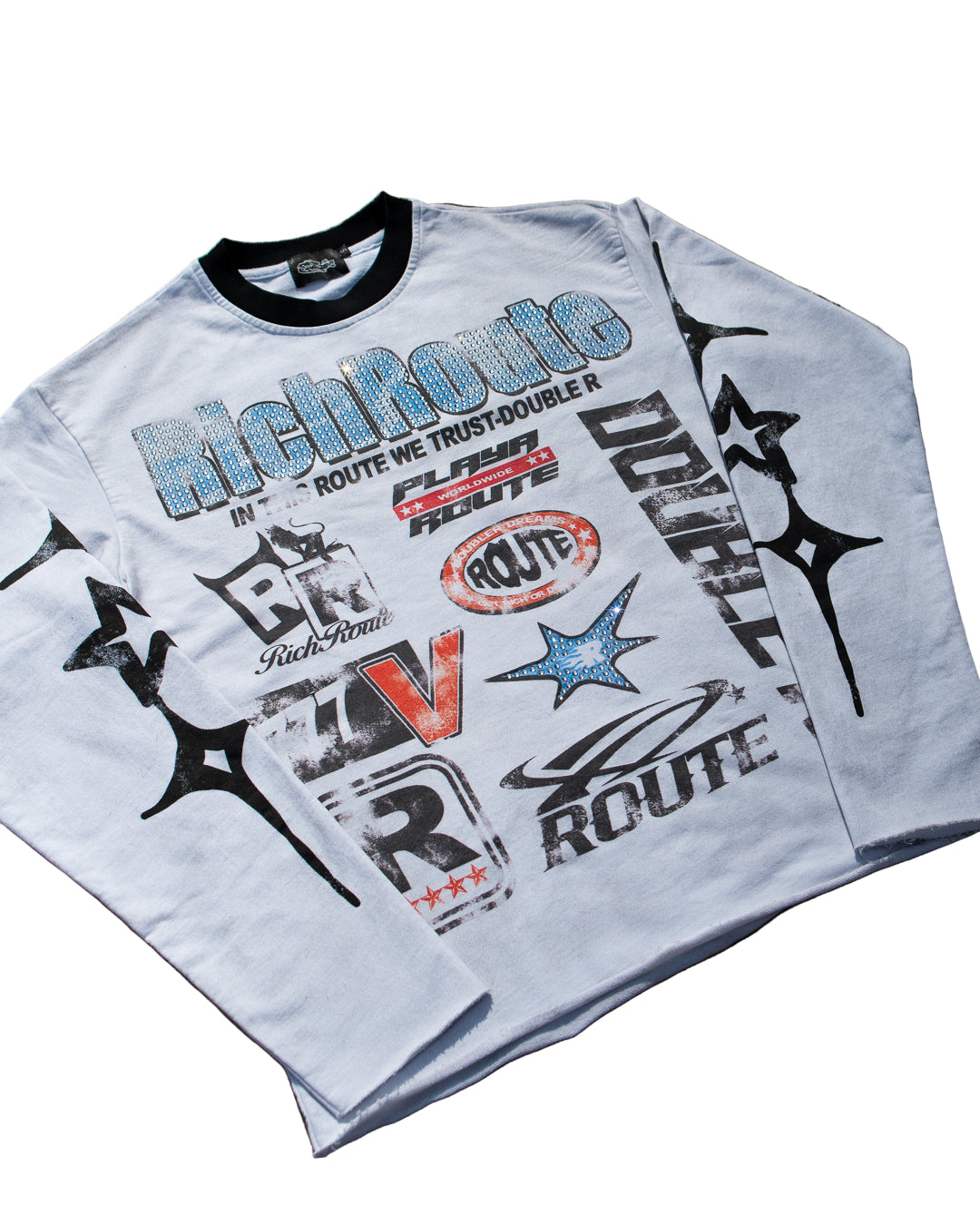 One Route LongSleeve (Rhinestones)